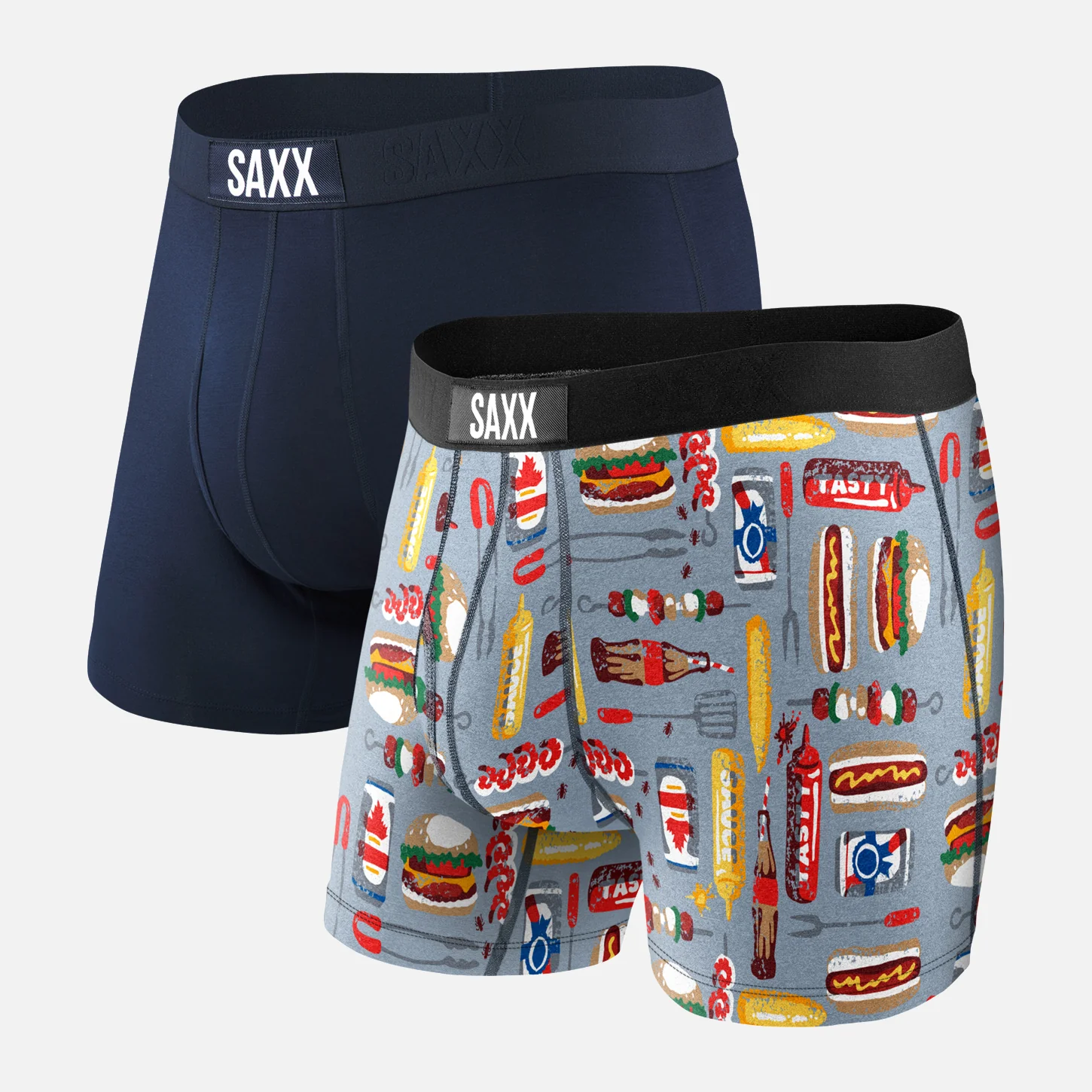 Ultra Boxer Brief Fly 2PK (Back Yard BBQ + Navy)