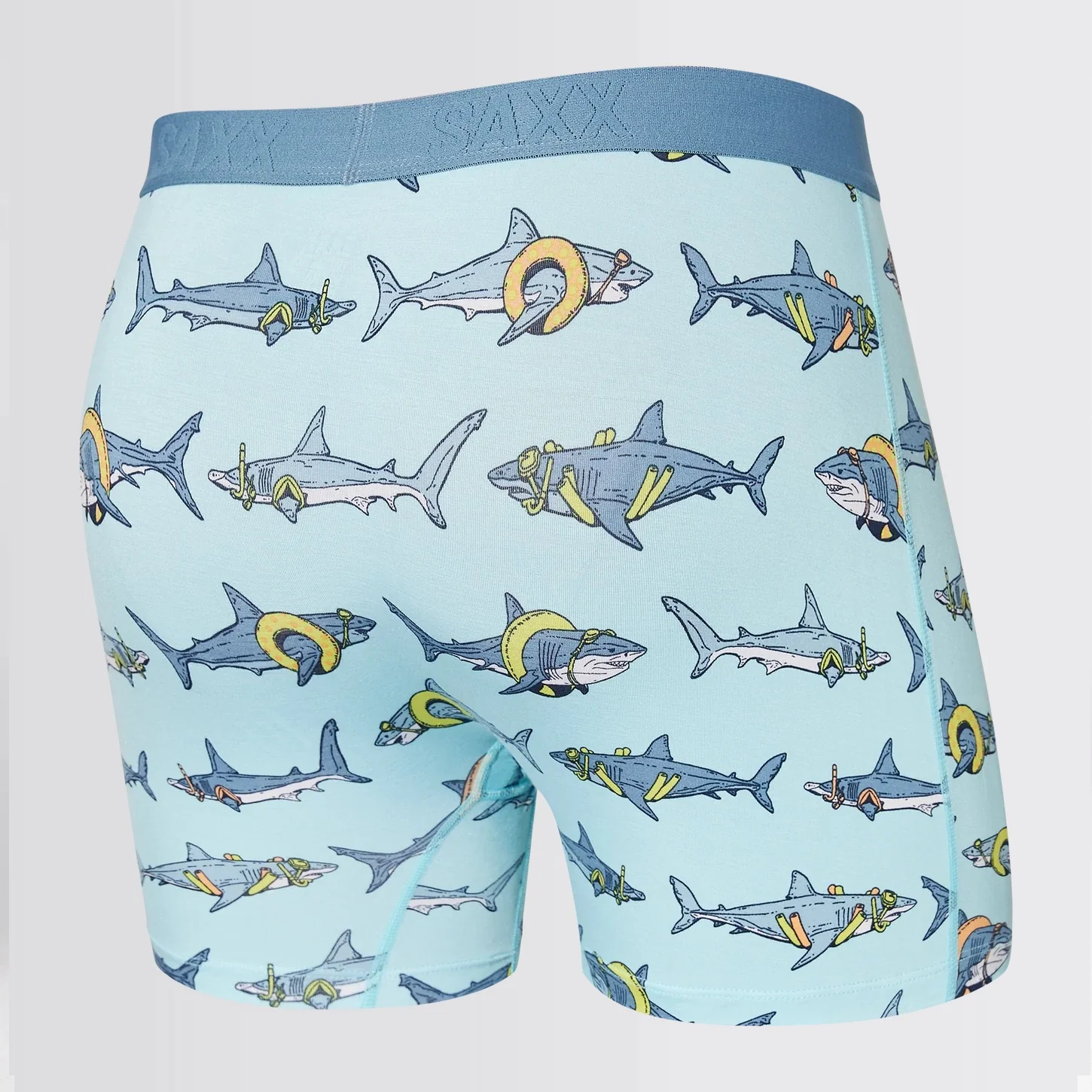 Ultra Boxer Brief Fly (Pool Sharks - Sea Glass) - Image 2