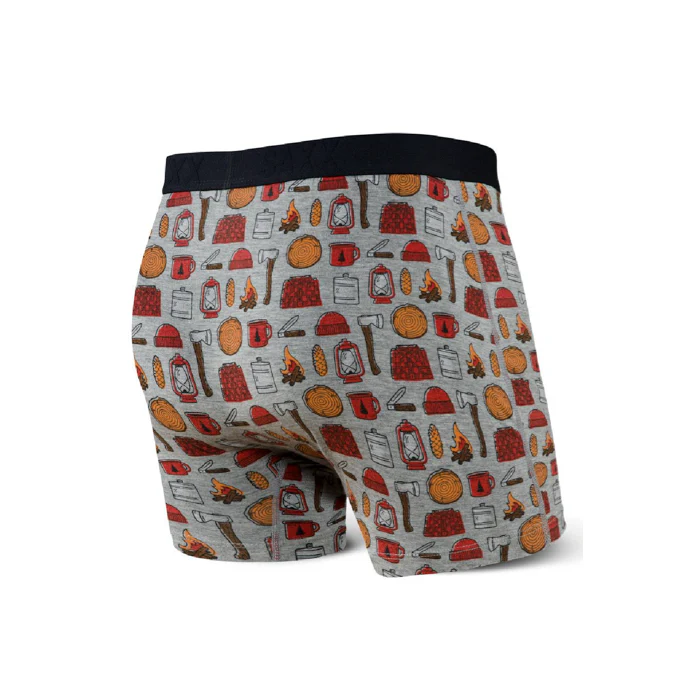 Ultra Boxer Brief (Grey Lumberjack) - Image 2