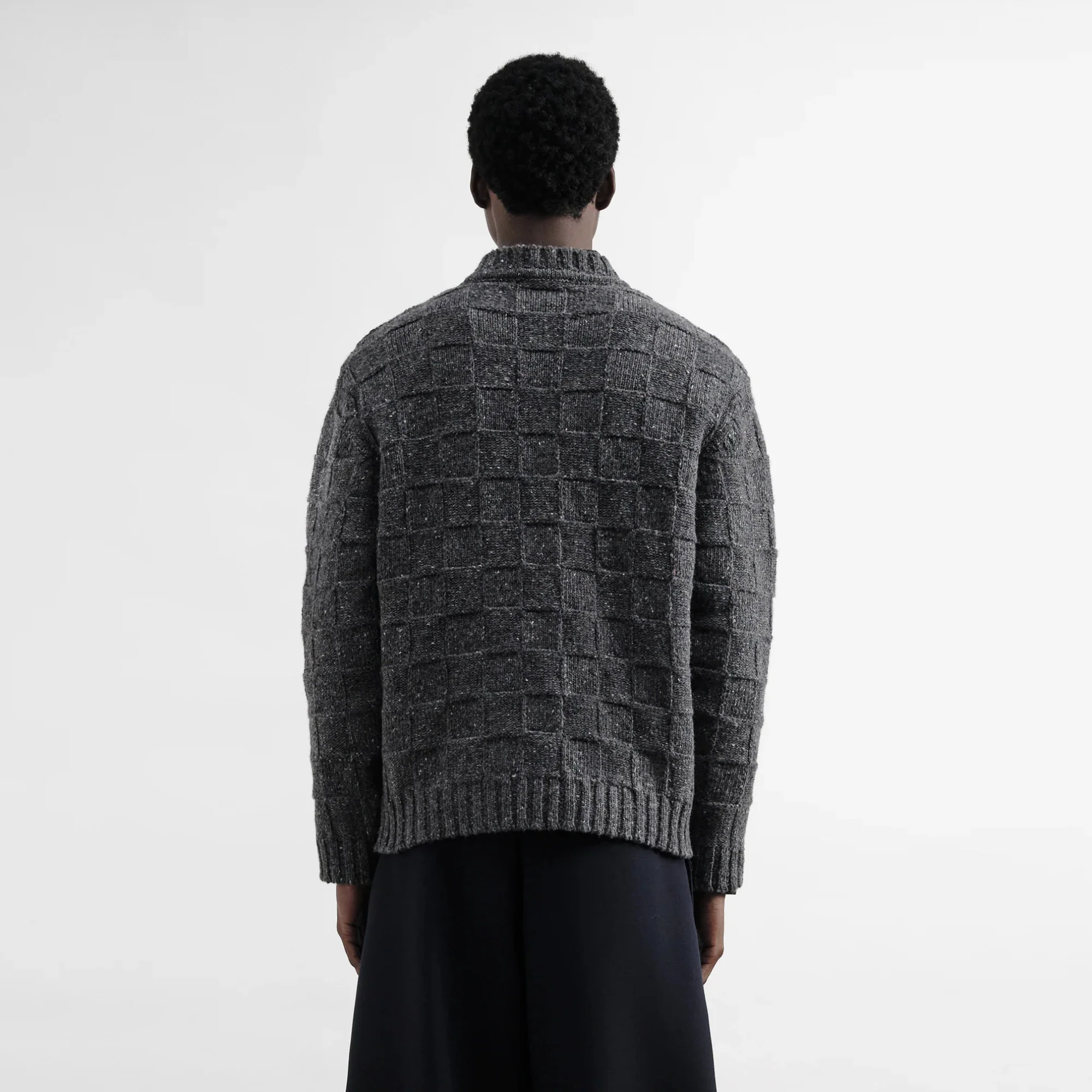 Undertones Knit Sweater (Charcoal) - Image 4
