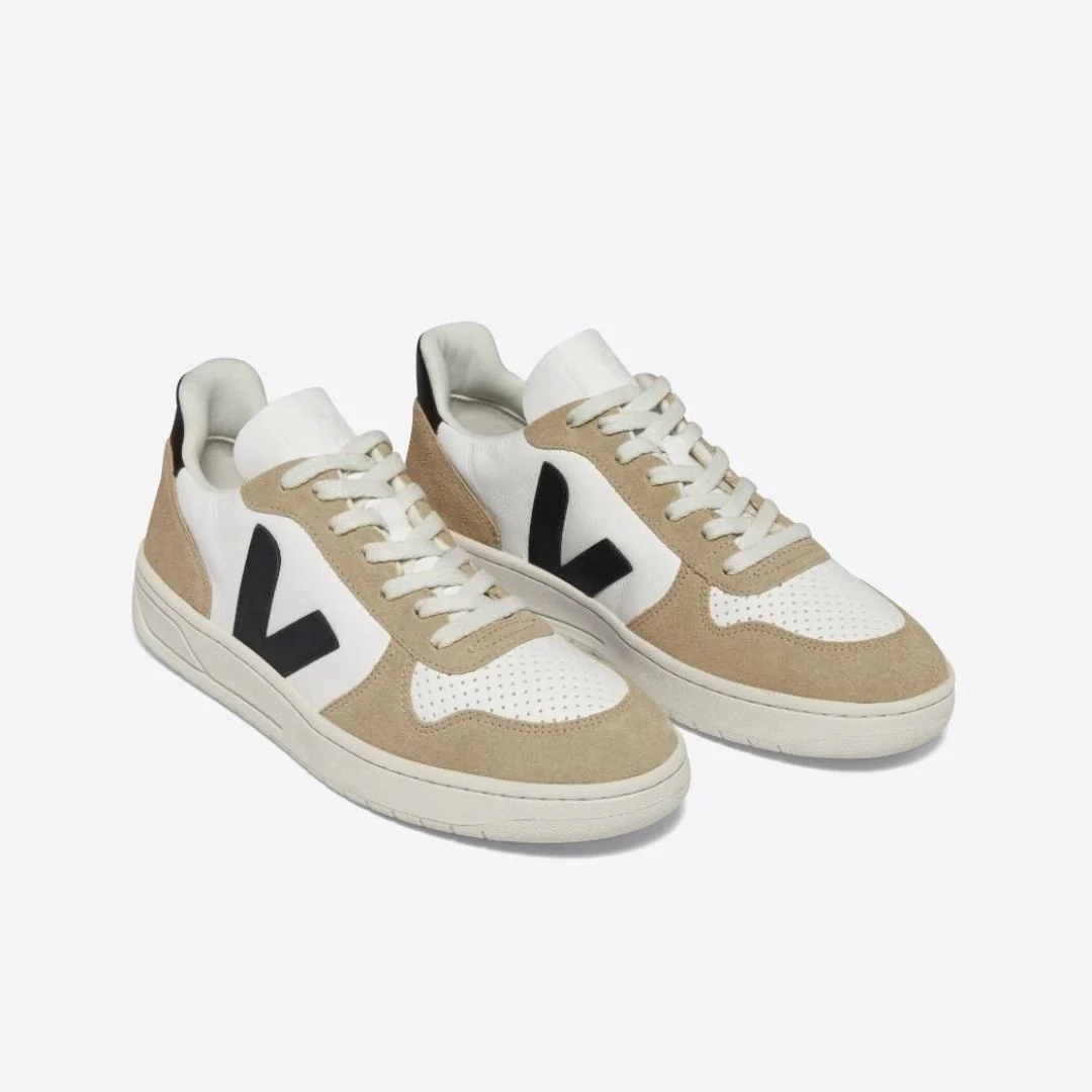 V-10 Chromefree Sneaker (White + Black Sahara) - Image 2