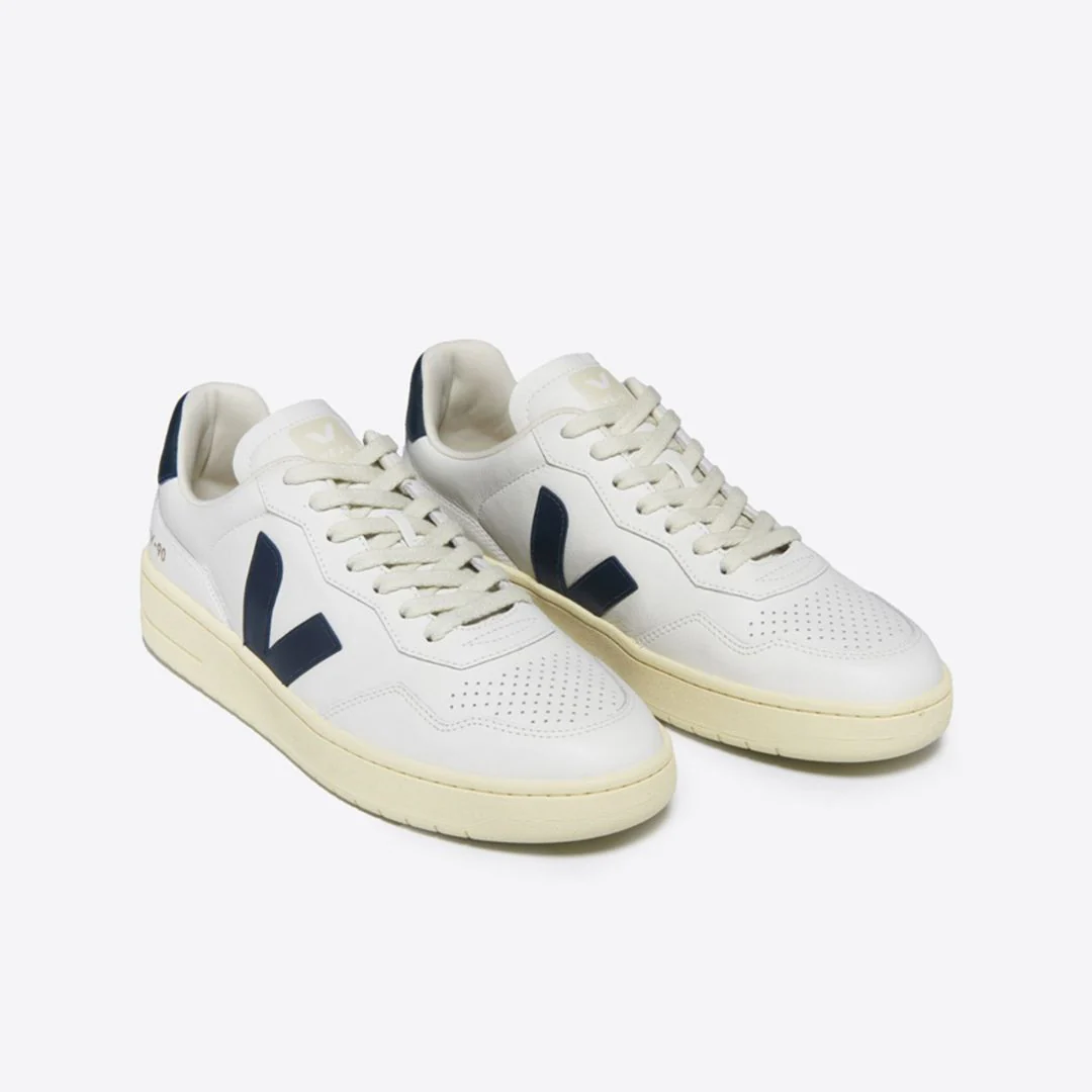 V-90 Leather Sneaker (White + Nautico) - Image 2