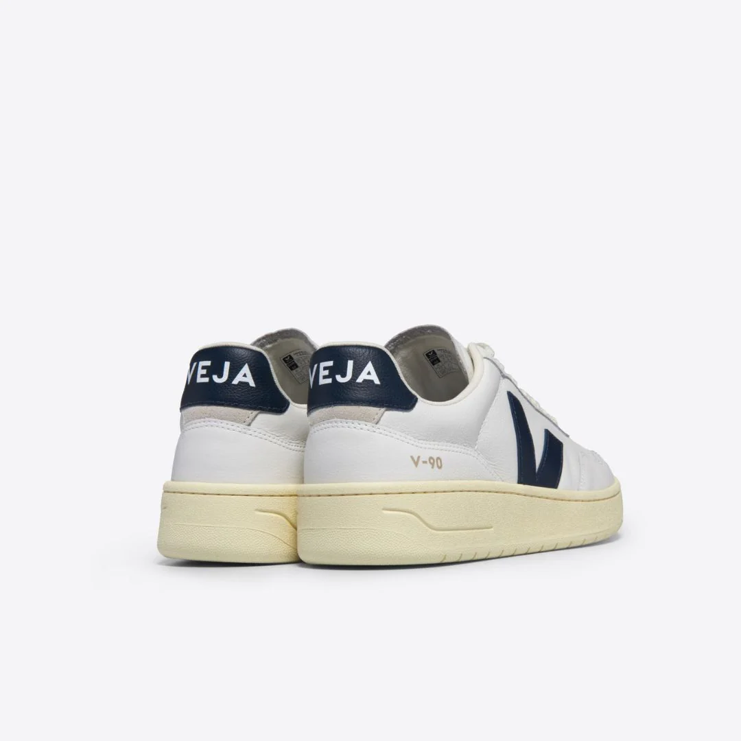 V-90 Leather Sneaker (White + Nautico) - Image 3