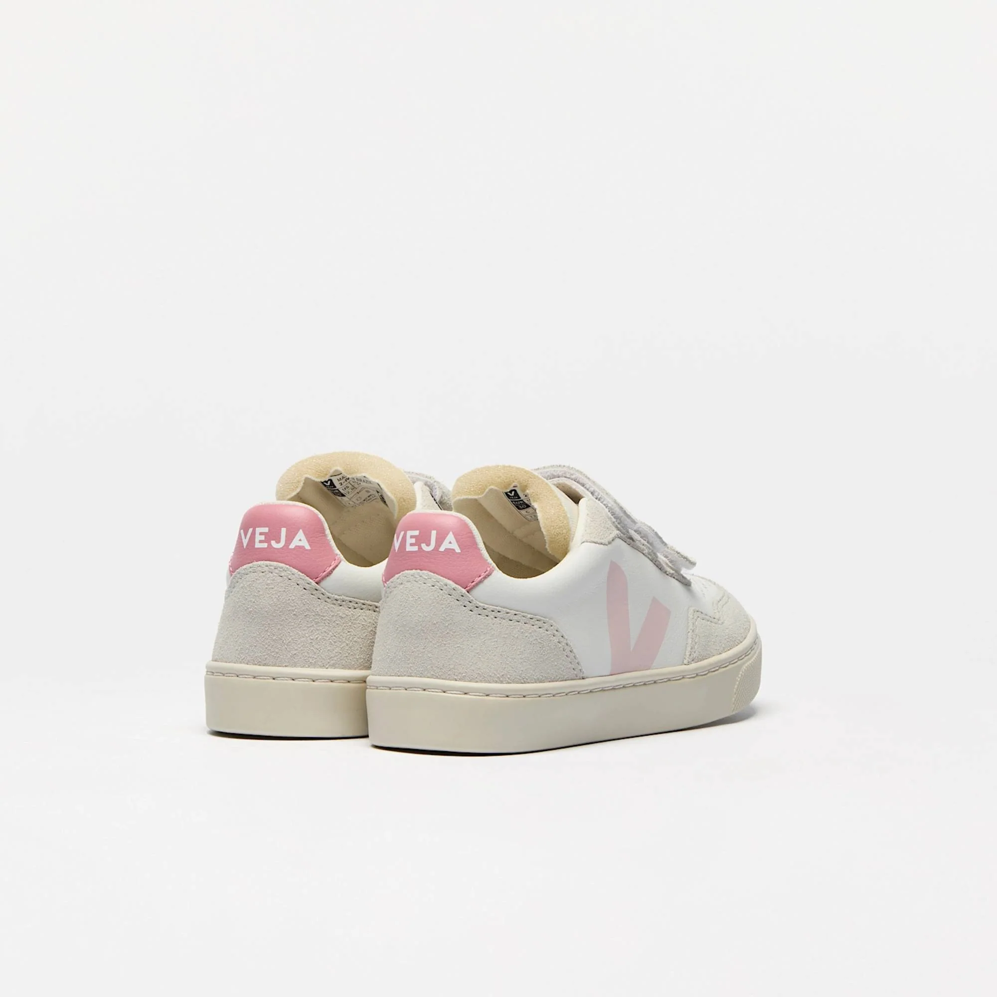 V-90 Leather Sneaker (White + Petale) - Image 3