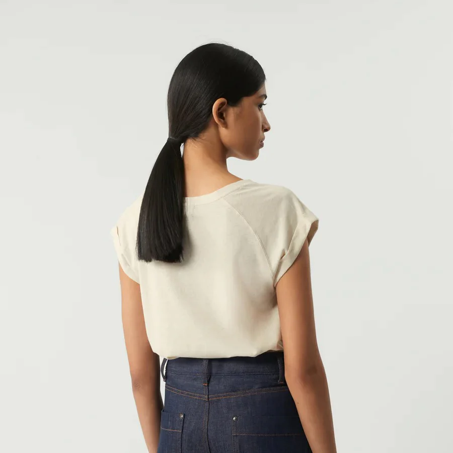 Valentina Tee-Shirt (Ecru) - Image 2