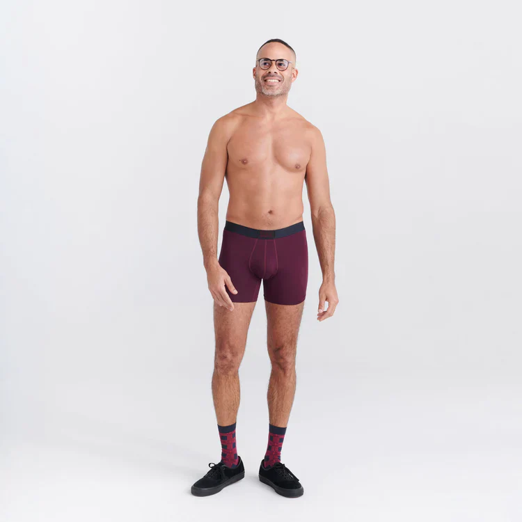 Vibe Boxer Brief | 3 Pack (Burnt Plum + Teal + Black) - Image 2