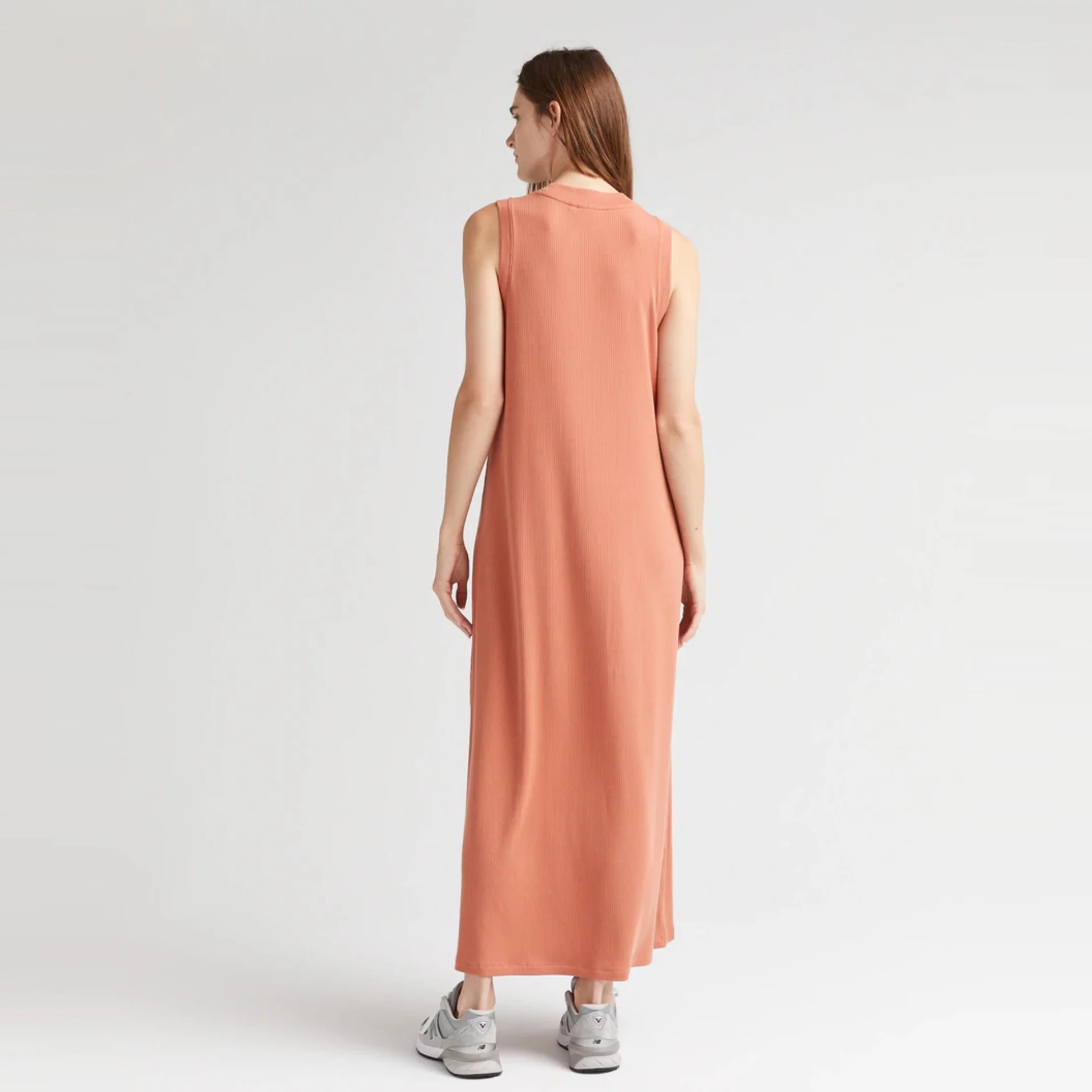 Vintage Rib Column Dress (Copper Coin) - Image 2