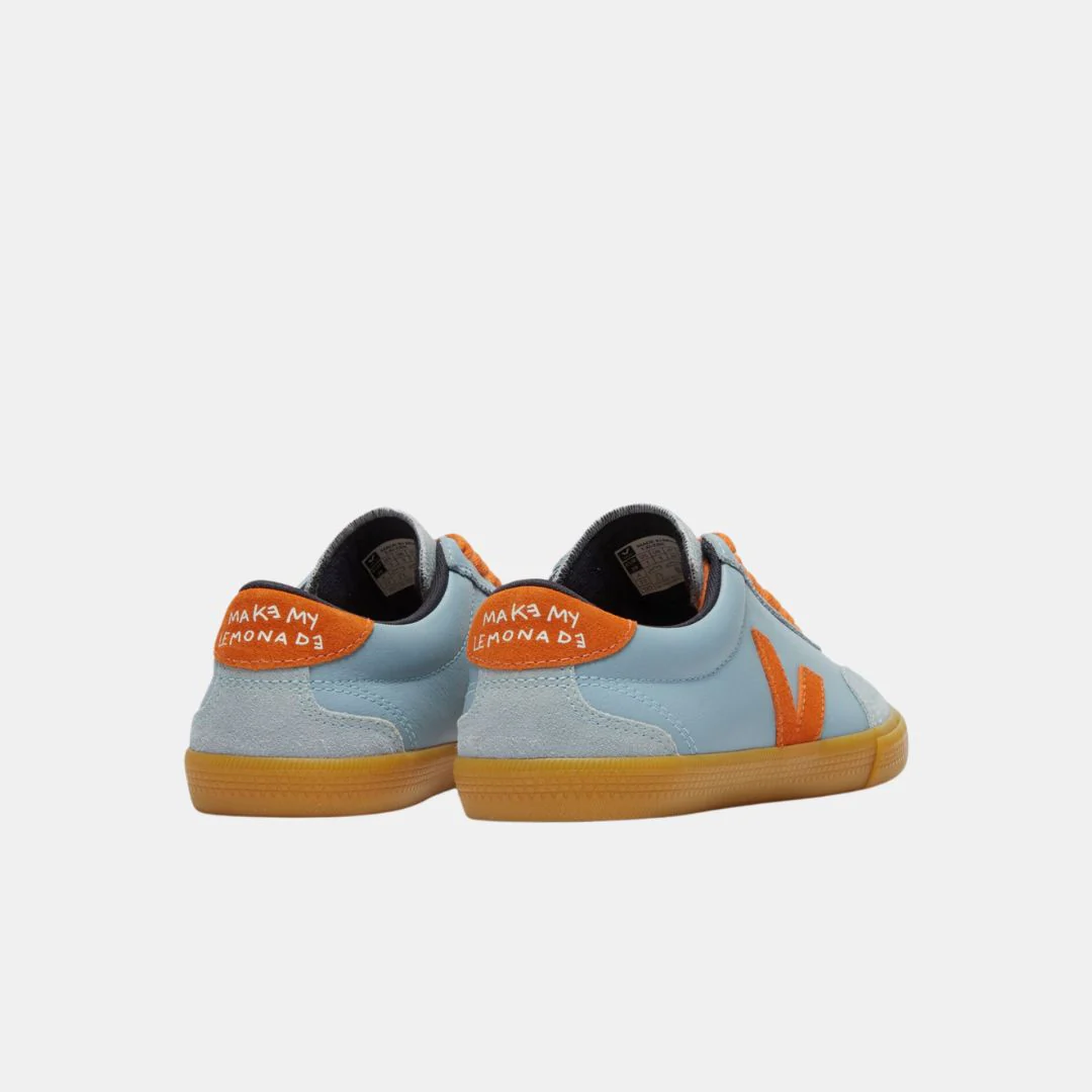 Volley O.T. Leather X Made My Lemonade Sneaker (Steel + Pumpkin) - Image 3