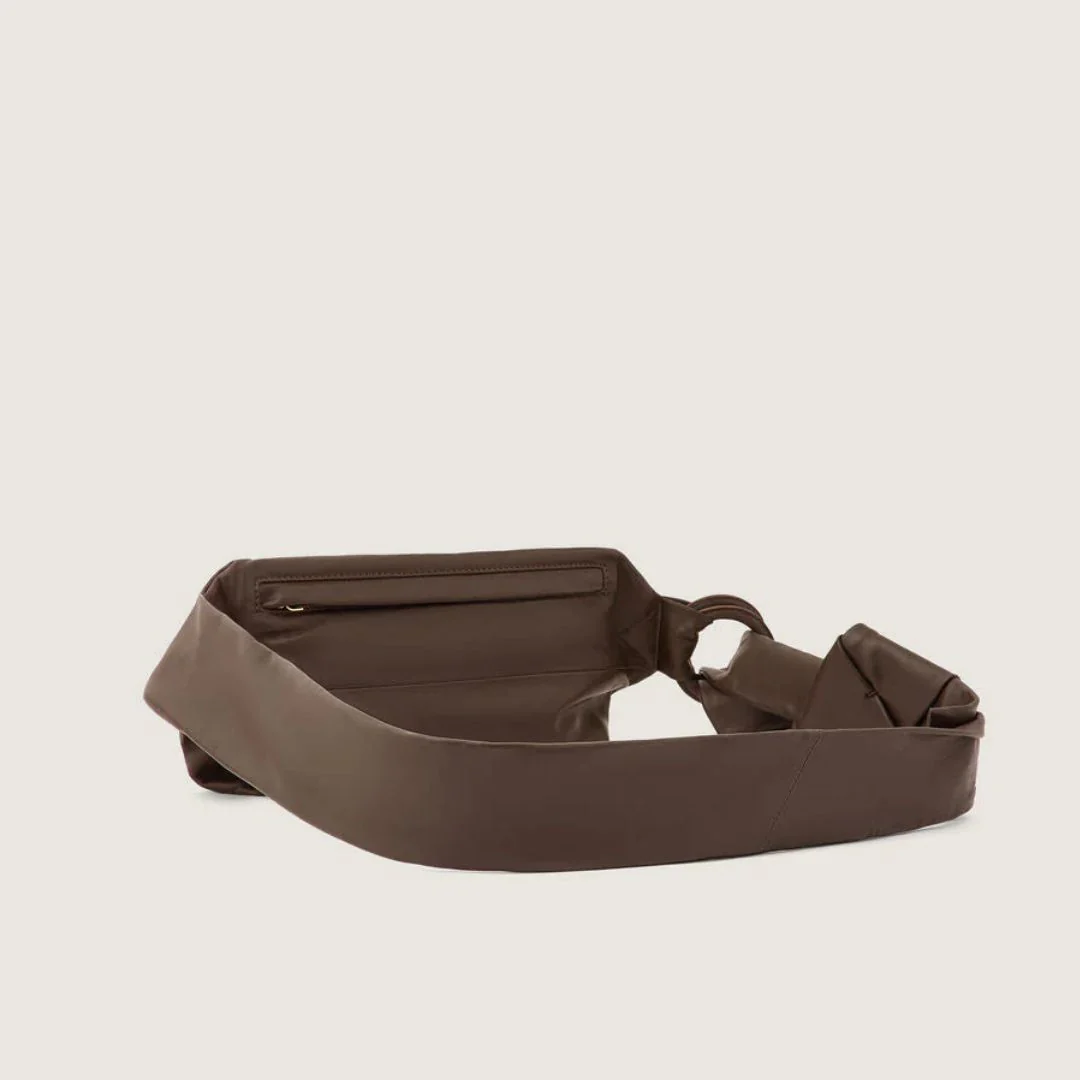 Volterra Bum Bag (Dark Brown) - Image 2