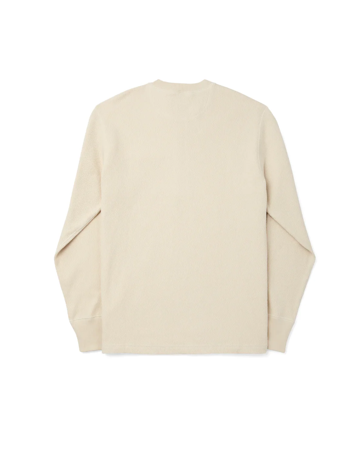 Waffle Knit Henley (Sand) - Image 3