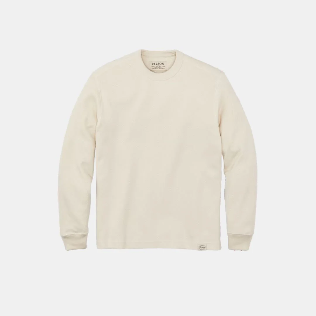 Waffle Knit Thermal Crewneck - Image 5
