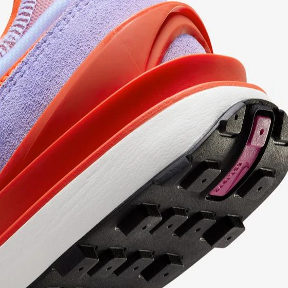 Waffle One Sneaker (Hyper Crimson + Purple Pulse) - Image 6