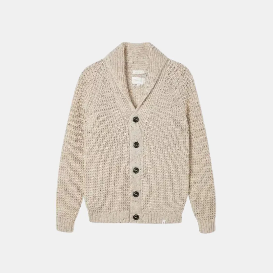 Waffle Shawl Cardigan - Image 2