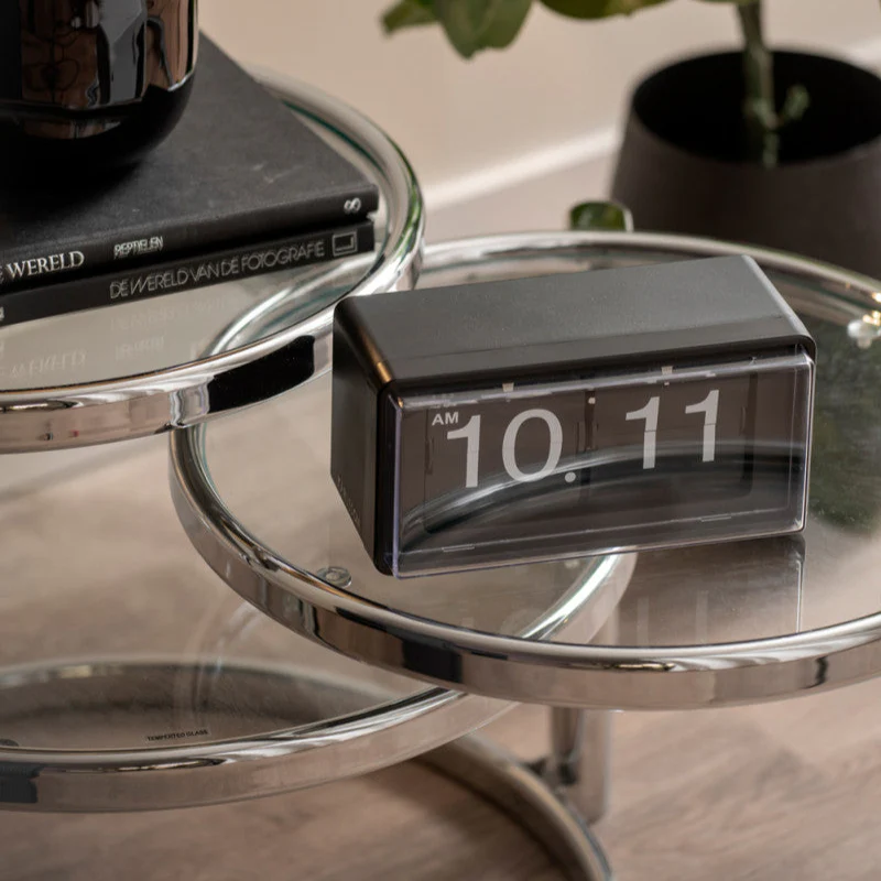 Wall/Table Clock Retro Boxed Flip - Image 4