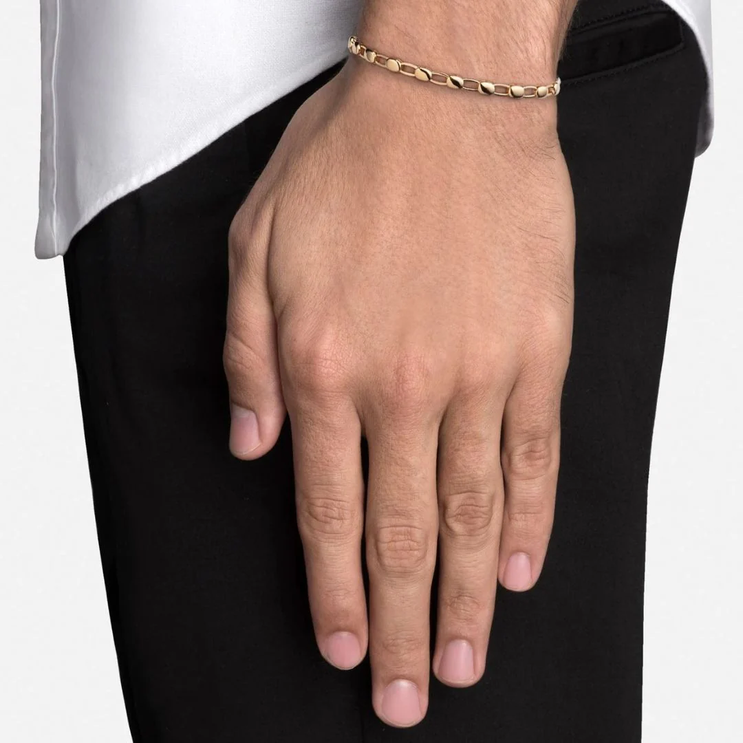 Ward Chain Bracelet (Gold Vermeil) - Image 2