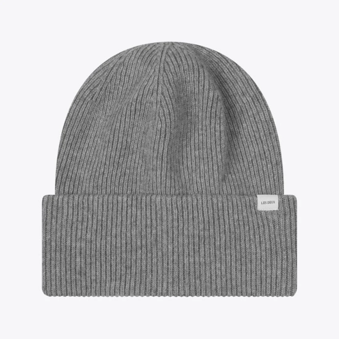 Wayne Wool Beanie (Mountain Grey Melange)