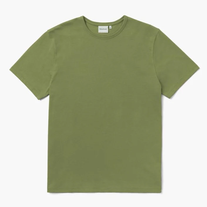 Weighted Tee (Olive Army) - Image 2