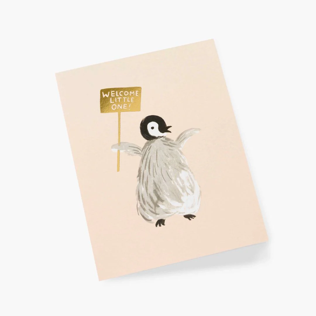 Welcome Penguin Card - Image 2