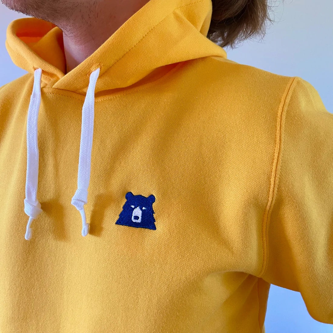 WFH Pop Over Hoodie (Golden Yellow) - Image 2