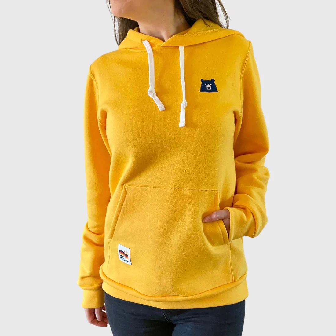 WFH Pop Over Hoodie (Golden Yellow) - Image 3