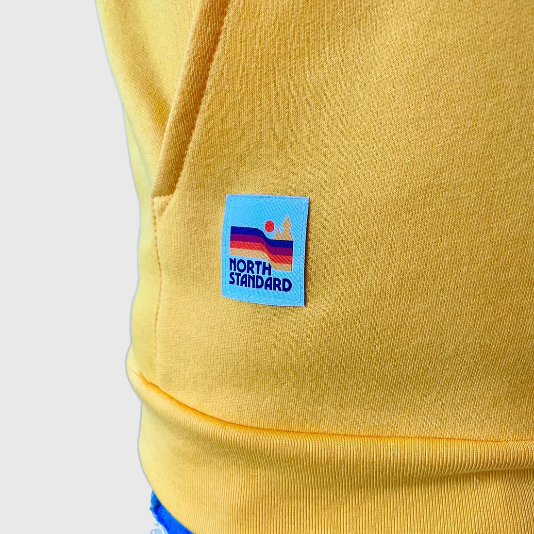 WFH Pop Over Hoodie (Golden Yellow) - Image 4
