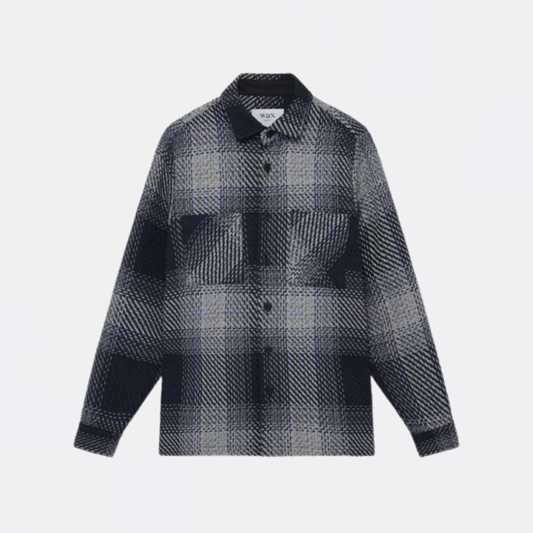 Whiting Overshirt Ombre Giant Windowpane - Image 4