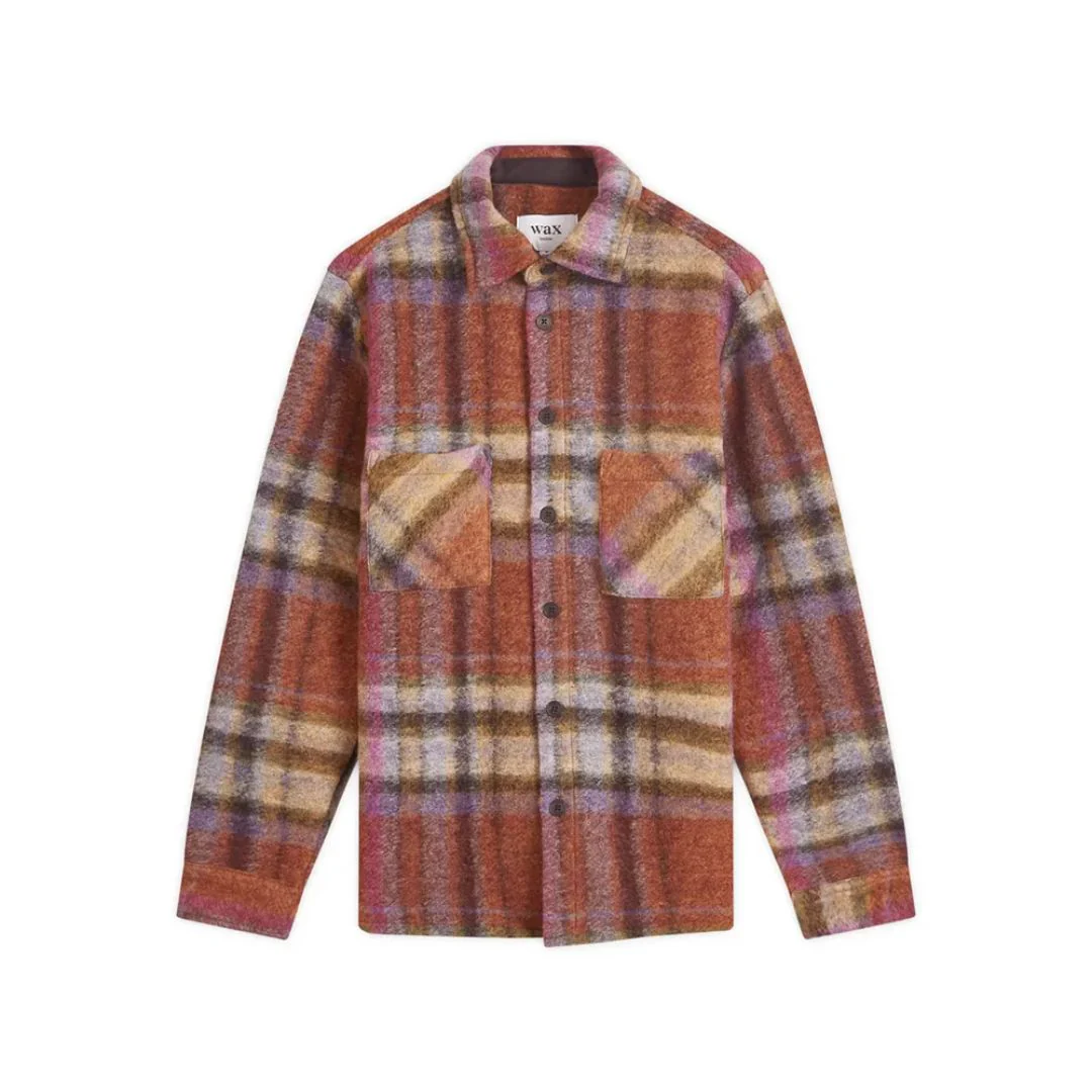 Whiting Overshirt Wool Blend Check (Multi) - Image 2