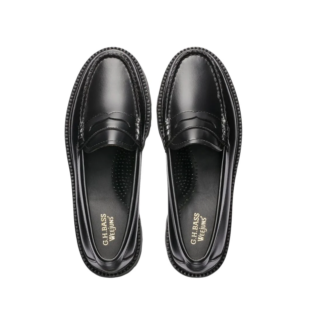 Whitney Super Lug Weejuns Loafer (Black) - Image 2