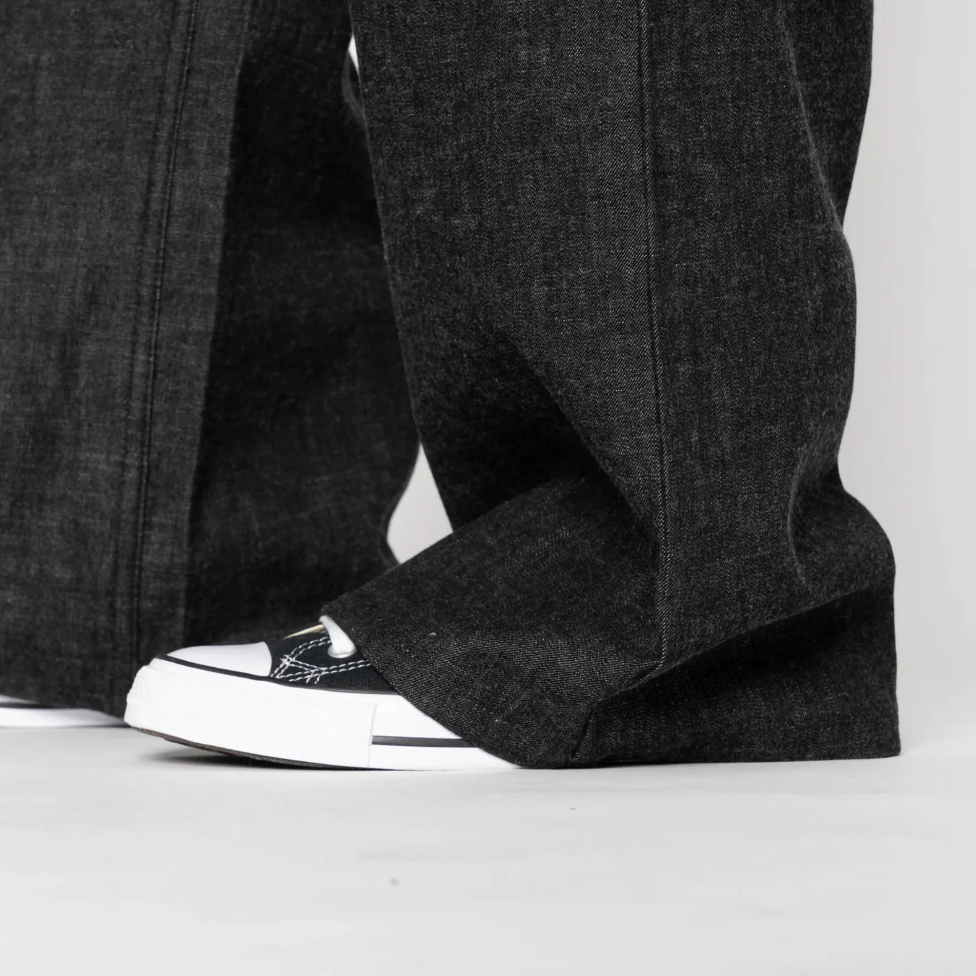 Wide Wild West Lightweight Denim (Black) - Image 6