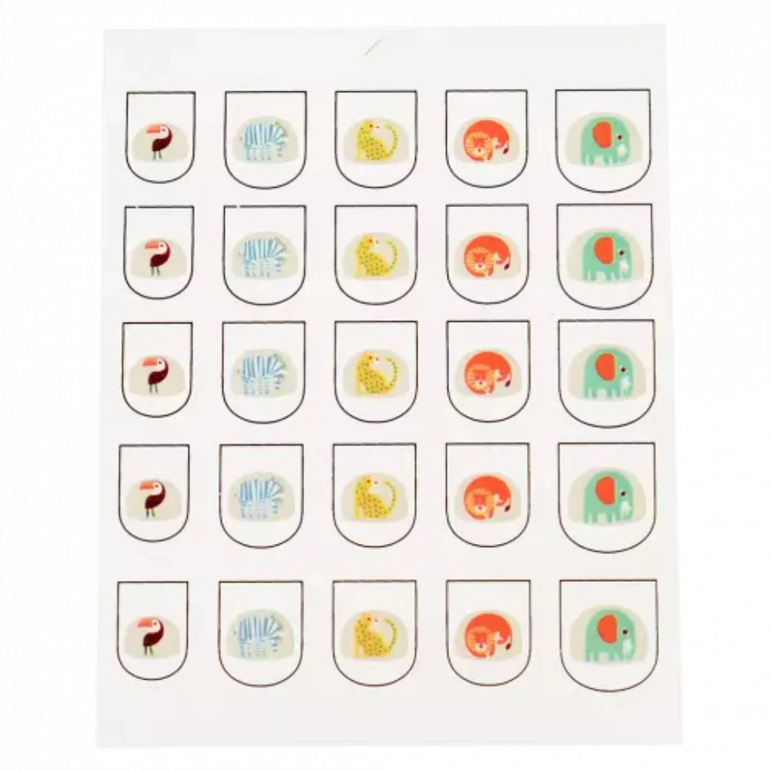 Wild Wonders Nail Stickers (Pack of 25) - Image 2