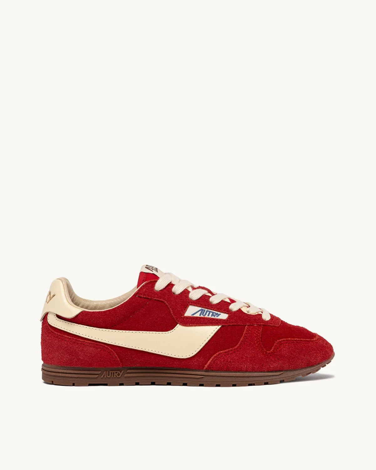 Windspin Low Sneaker (Ruby + Rutabaga Suede + Leather)