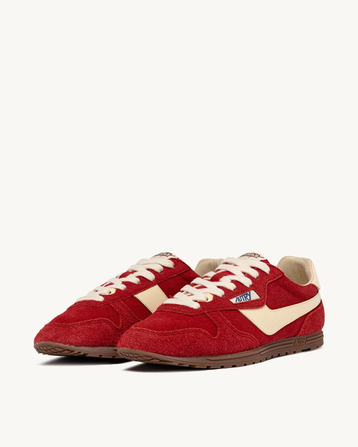 Windspin Low Sneaker (Ruby + Rutabaga Suede + Leather) - Image 4