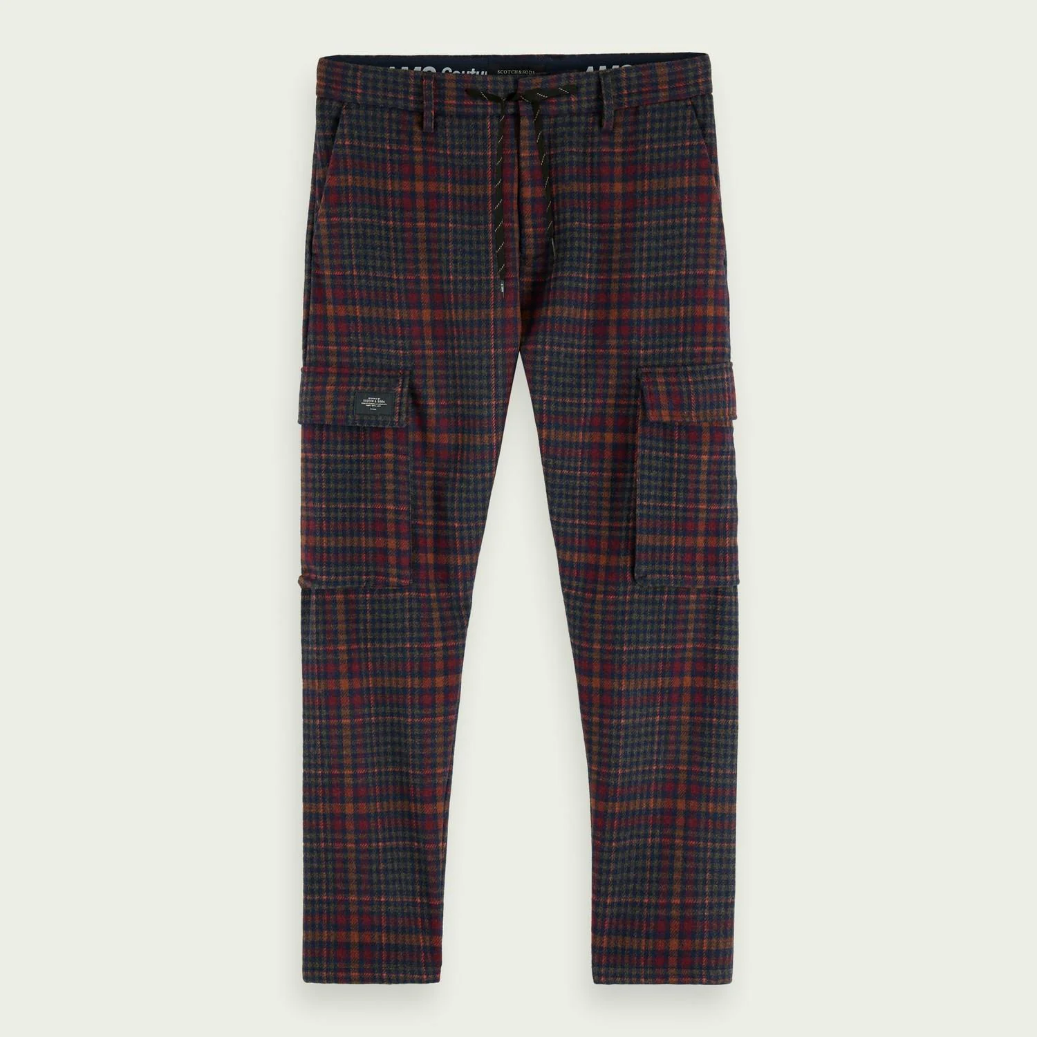Wool Blend Cargo Pants