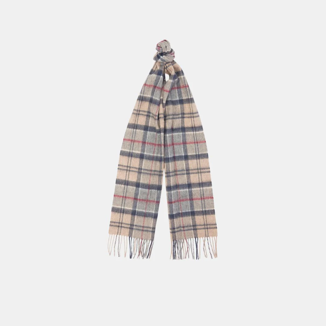 Wool Cashmere Tartan Scarf - Image 4