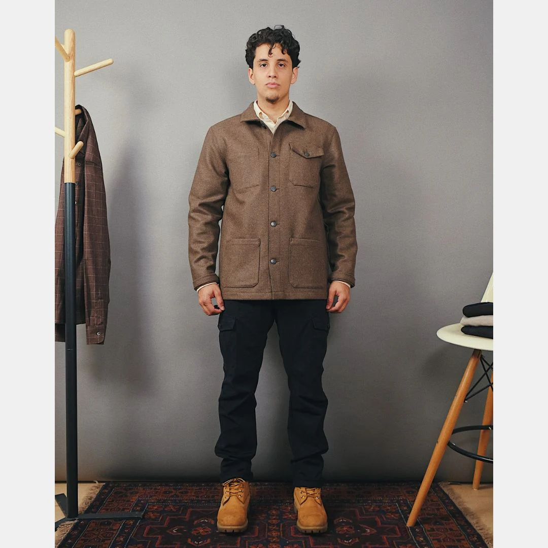 Wool Chore Coat (Hazel) - Image 3