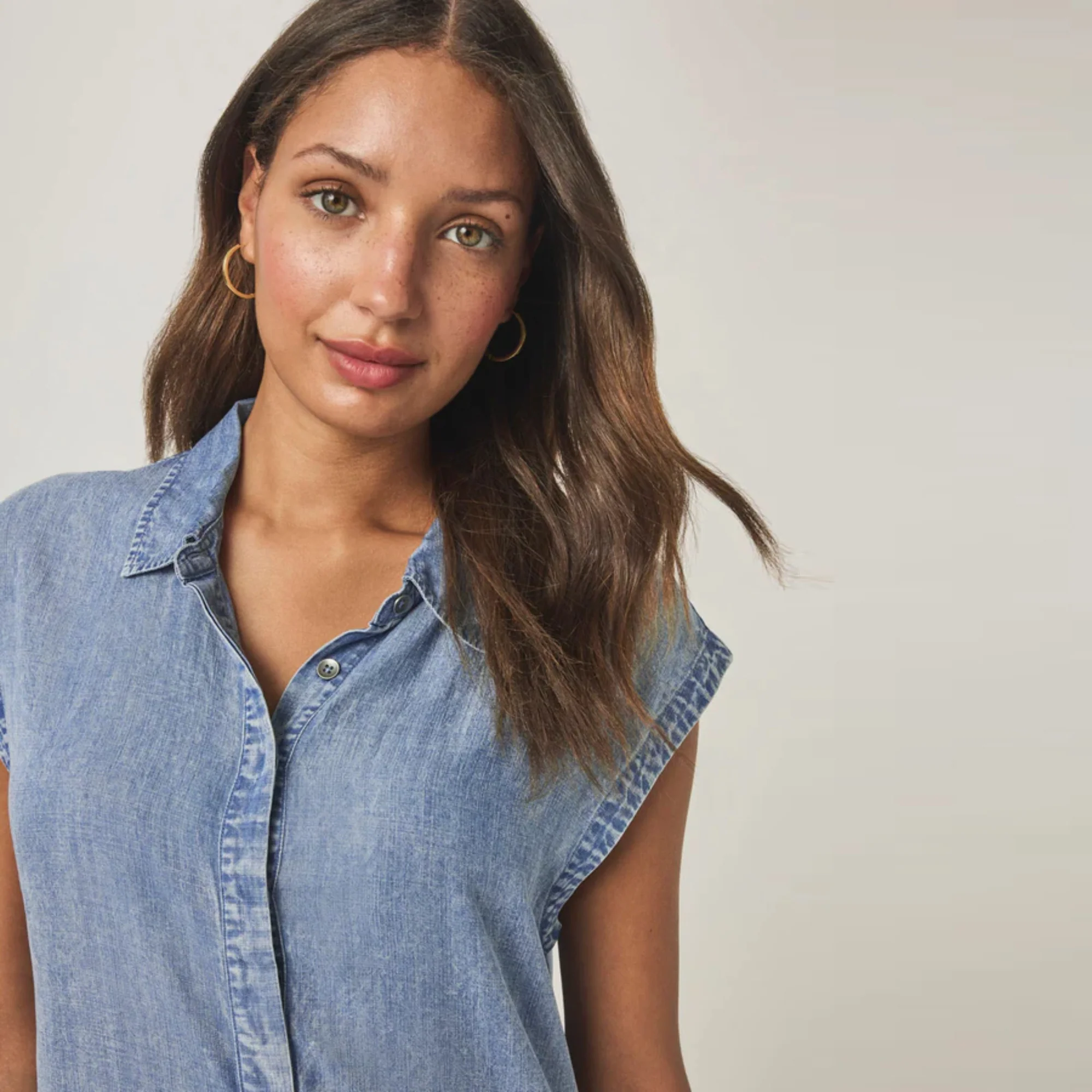 Wren Indigo Mini Dress (Indigo) - Image 5