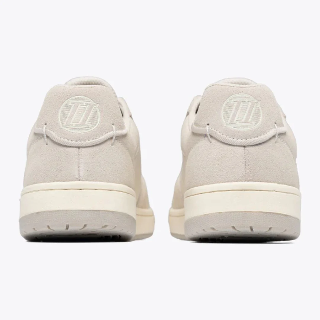 Wright Basketball Sneaker (White + Light Gray) - Image 4
