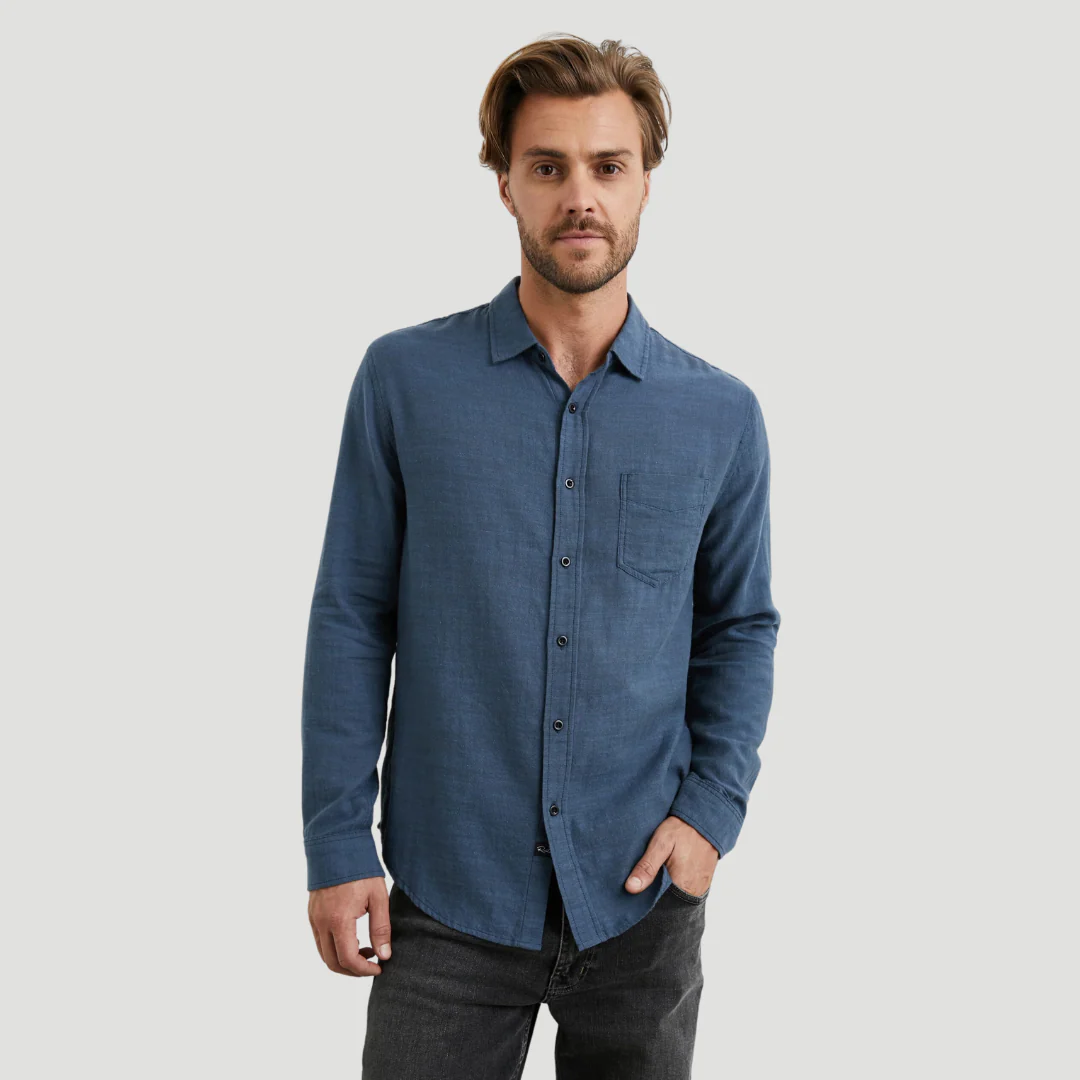 Wyatt Shirt (Sea Blue)