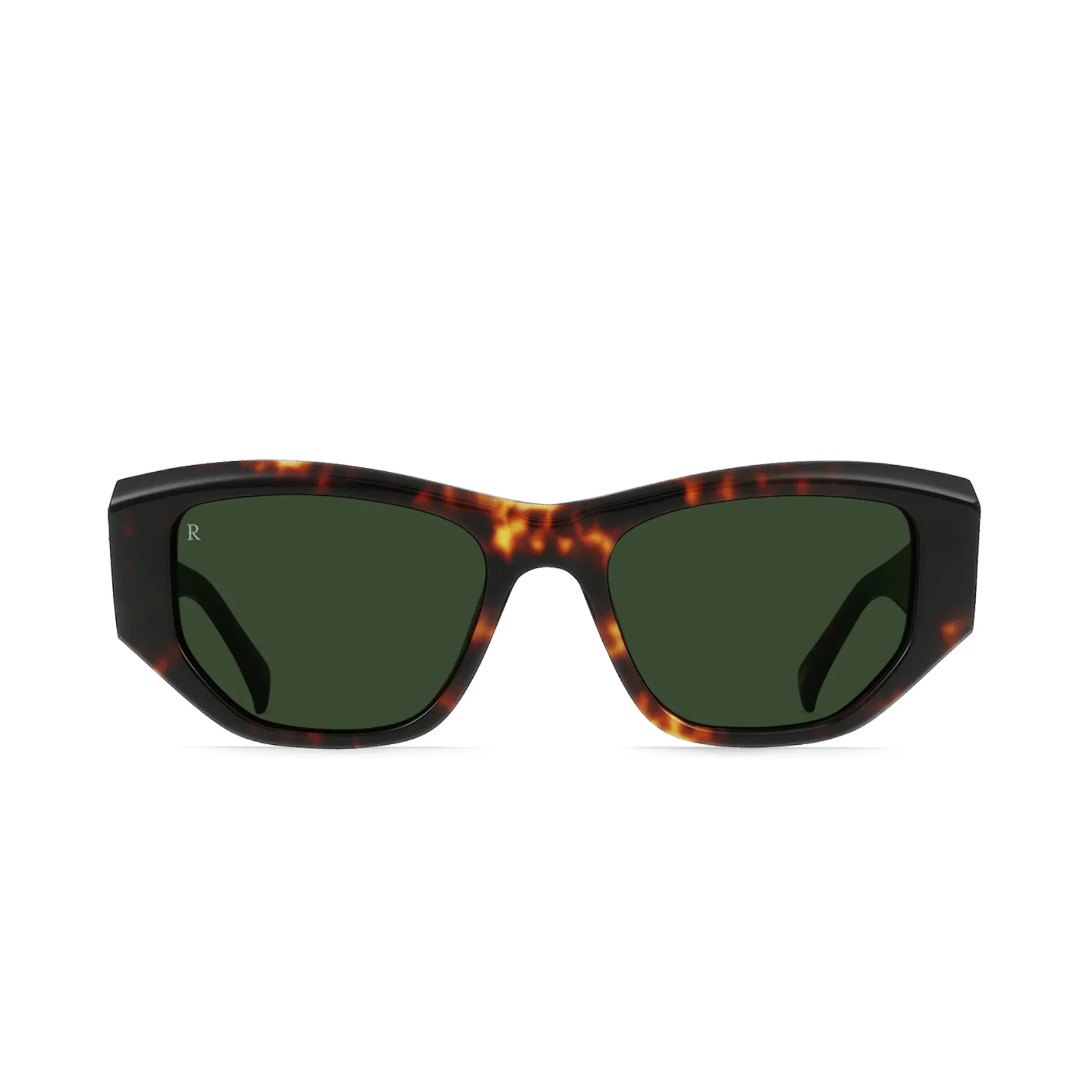 Ynez Sunglasses (Ristretto Tortoise + Bottle Green)
