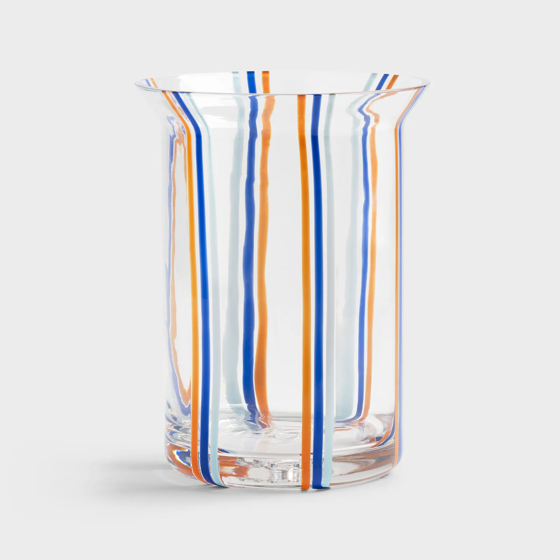 Yogu Stripe Vase (Blue)