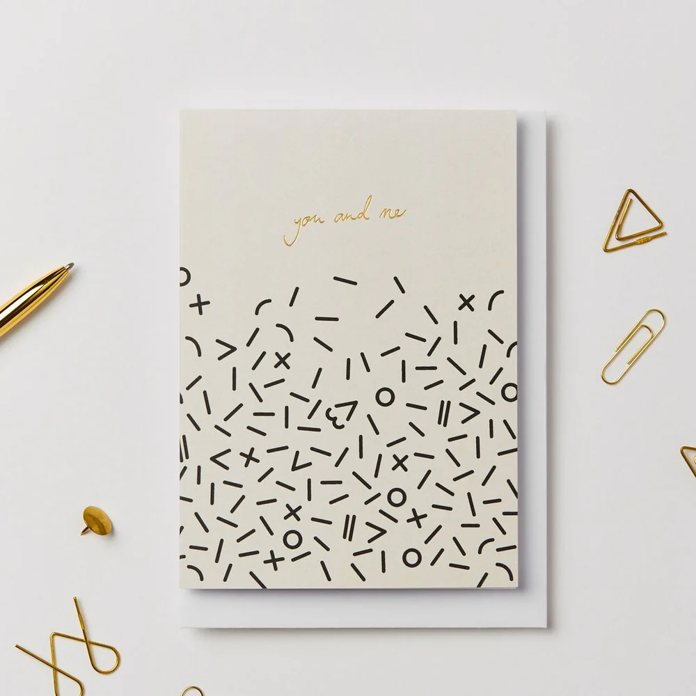 You & Me Card