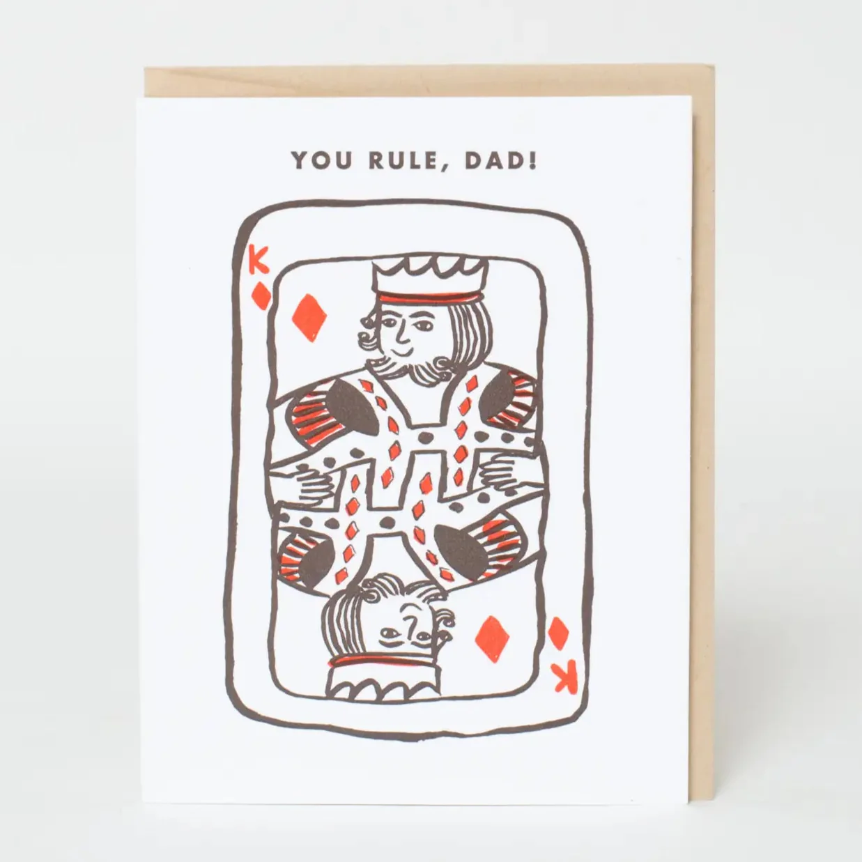 You Rule Dad Punny Card