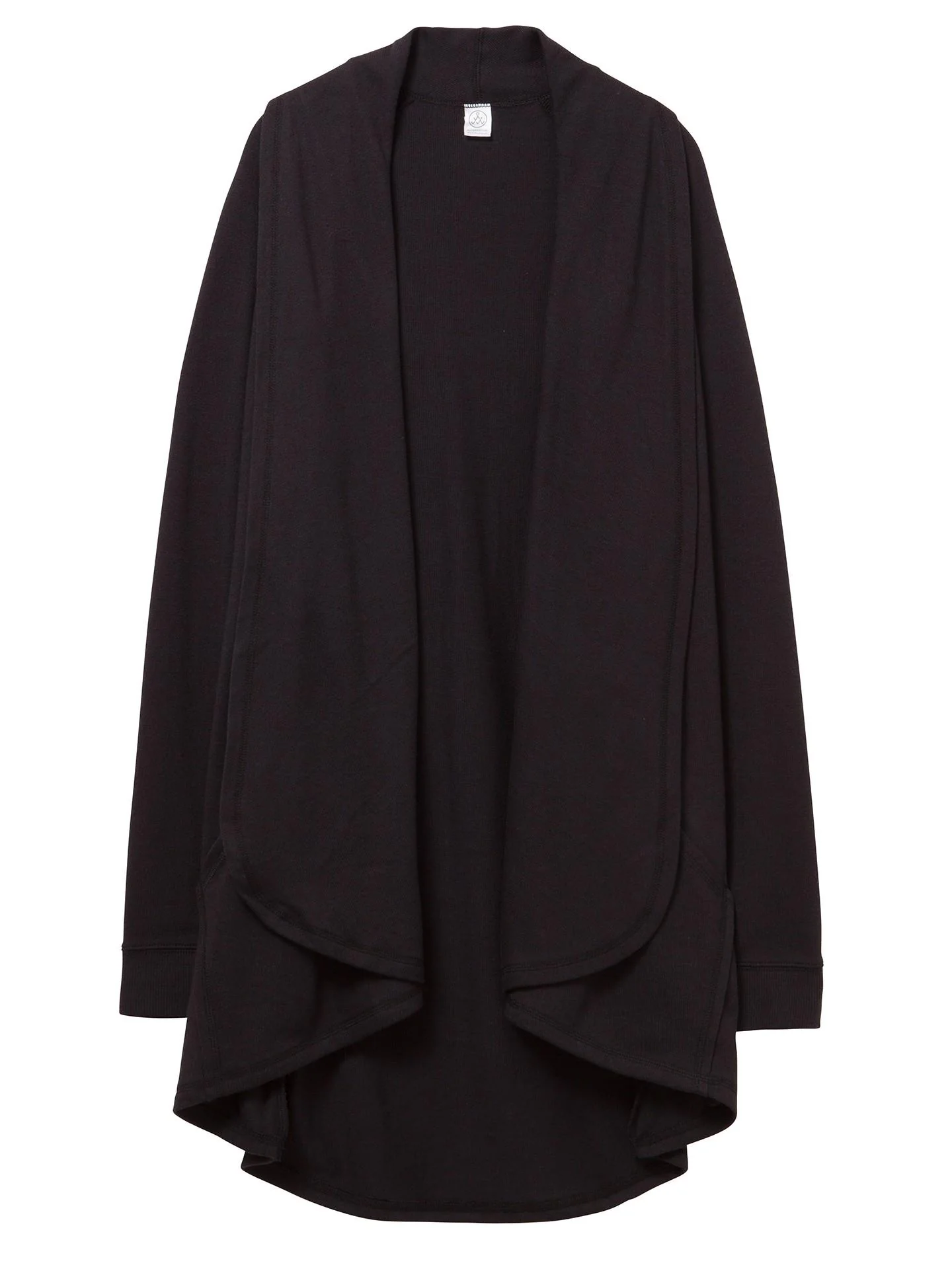 Zen Vintage Heavy Knit Wrap (Black) - Image 6